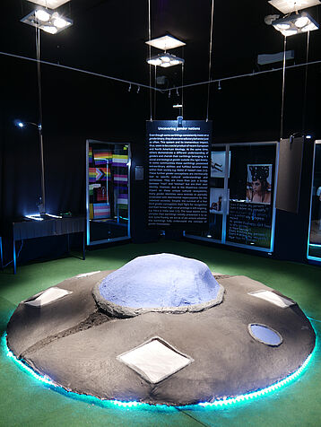 picture of the completed exhibition