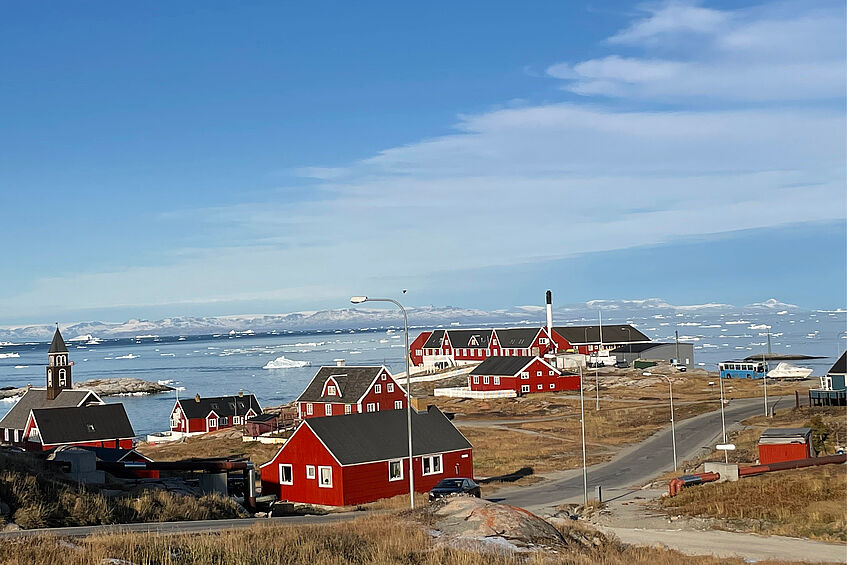 Feldforschungsfoto aus Ilulissat, Grönland