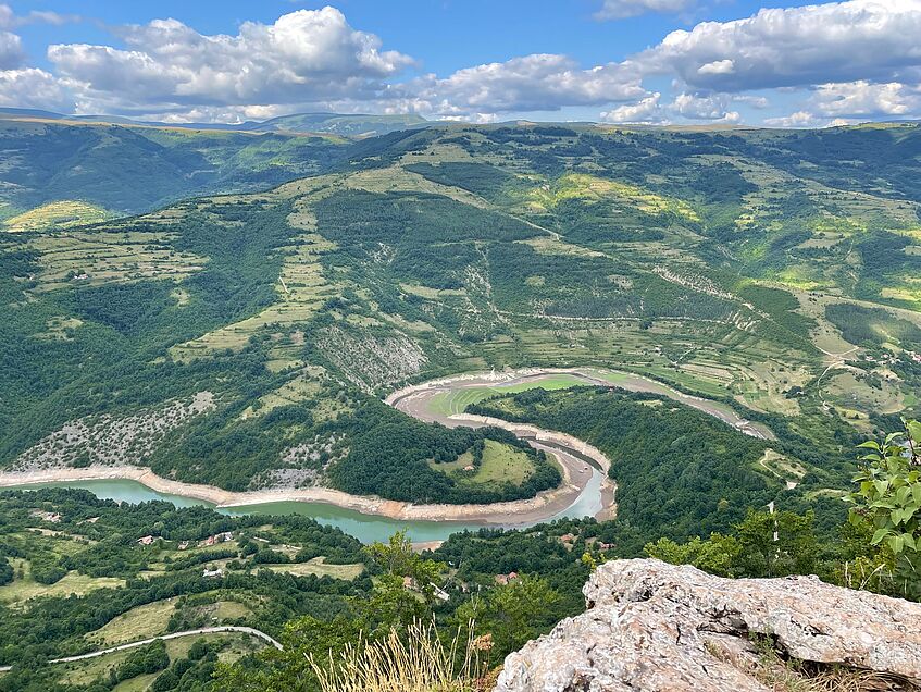 Feldforschungsfoto von der Stara planina, Serbien