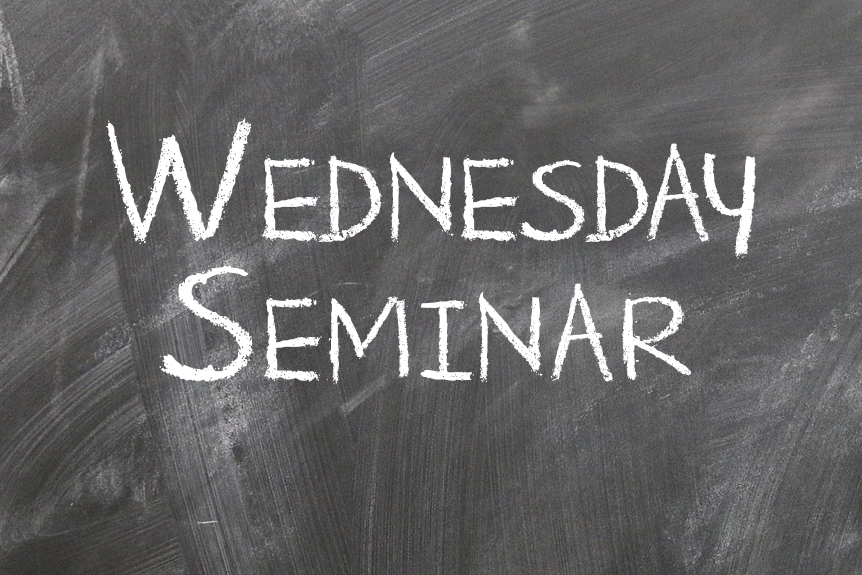 Wednesday Seminar Logo