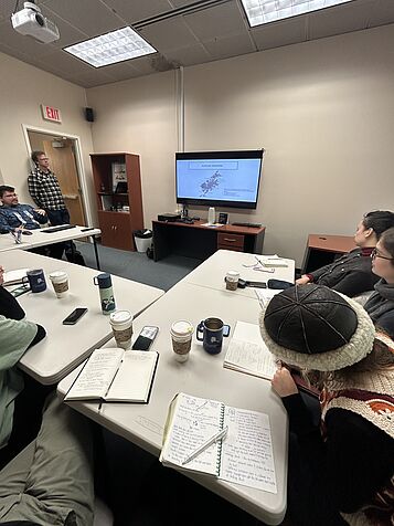 Seminar room at the Alaska Department of Fish and Game on Kodiak