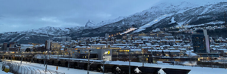 field work picture from Narvik, Norway with link to research pictures