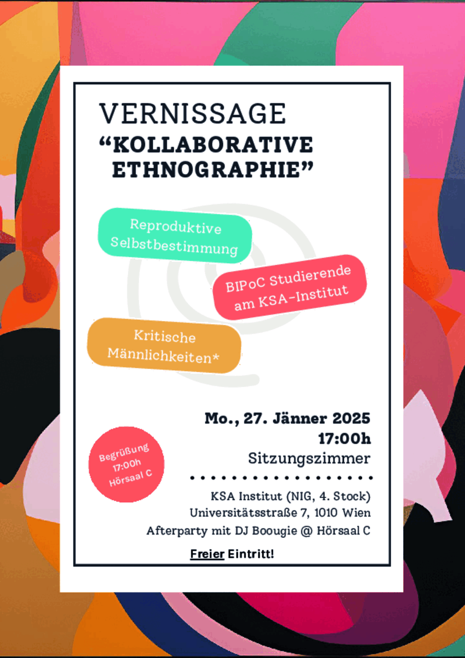 Flyer zur Ausstellung