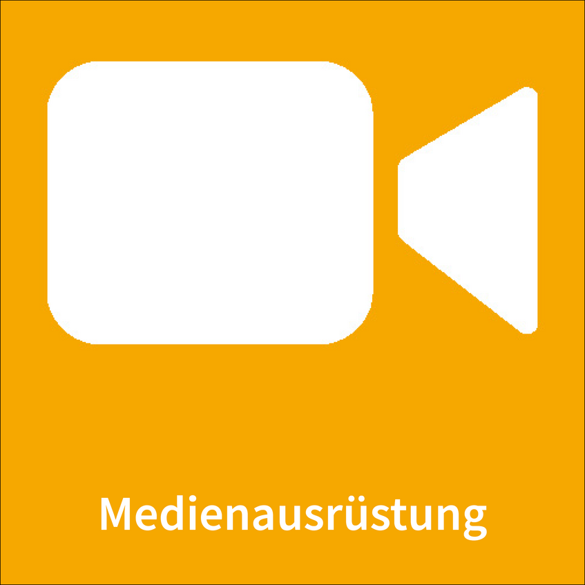 Icon Medienausrüstung mit Link zur Medienausrüstung des Vienna Visual Anthropology Labs