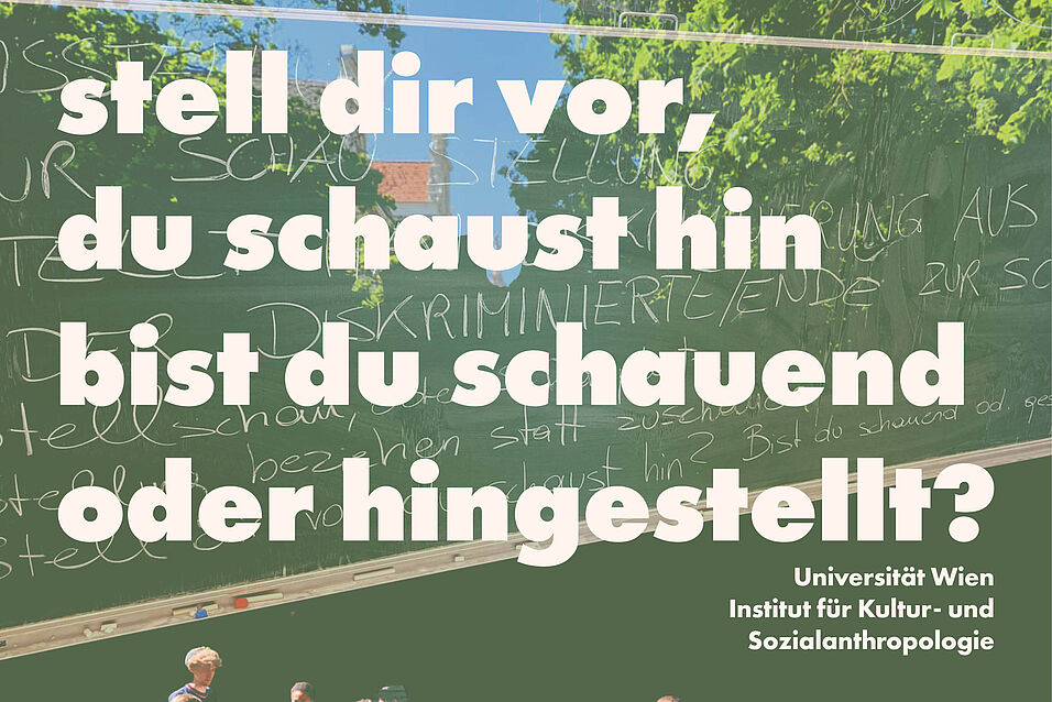 Stell dir vor, du schaust hin - bist du schauend oder hingestellt?